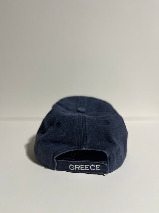 Mykonos Washed Navy Cap