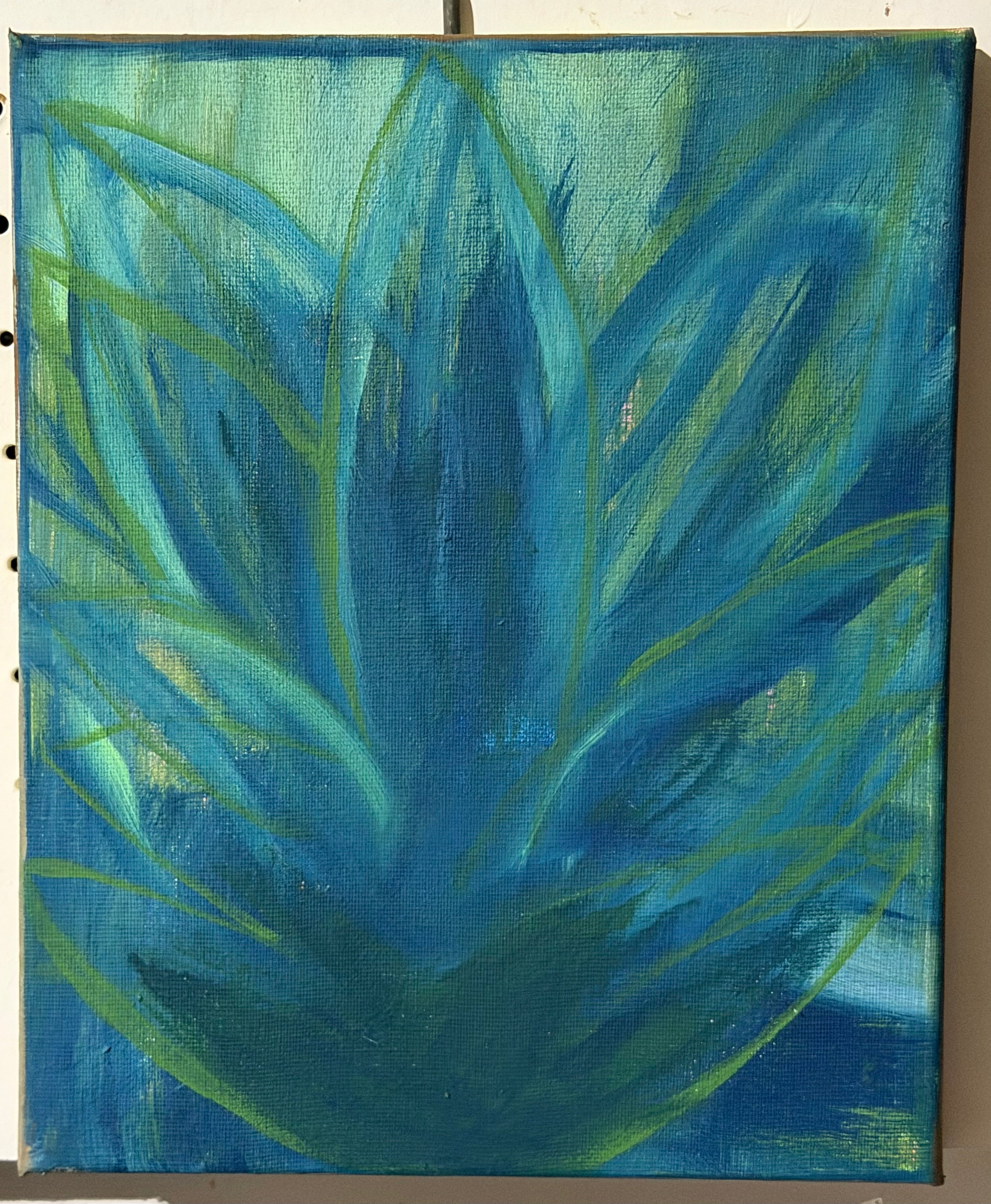 Blue Agave Painting