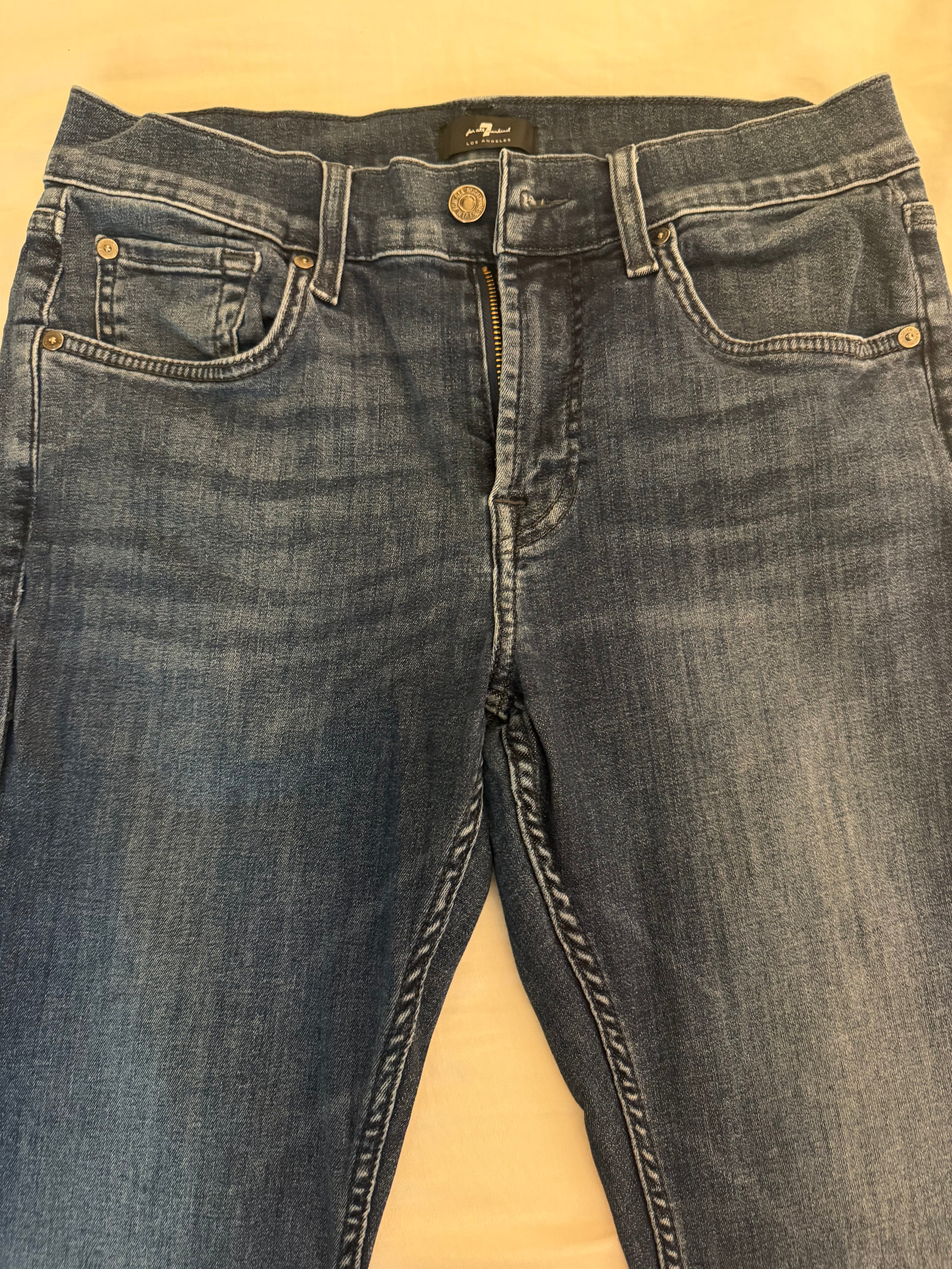 7 For All Mankind Paxtyn Jeans — Dark Wash | 31