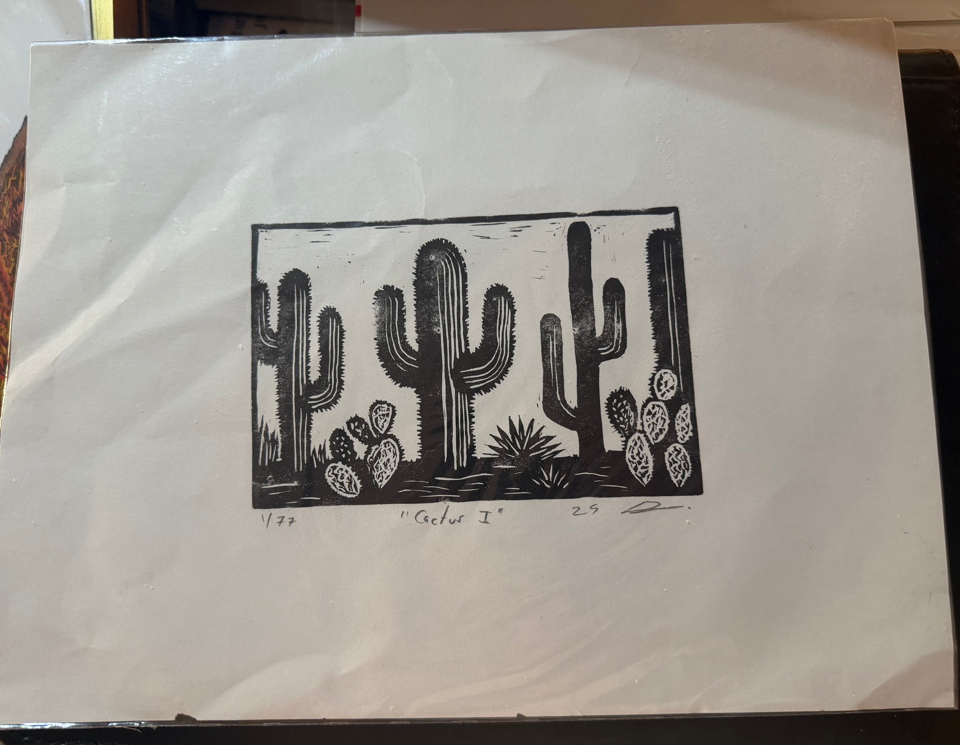 Cactus I — Signed Limited Edition Print 1/77